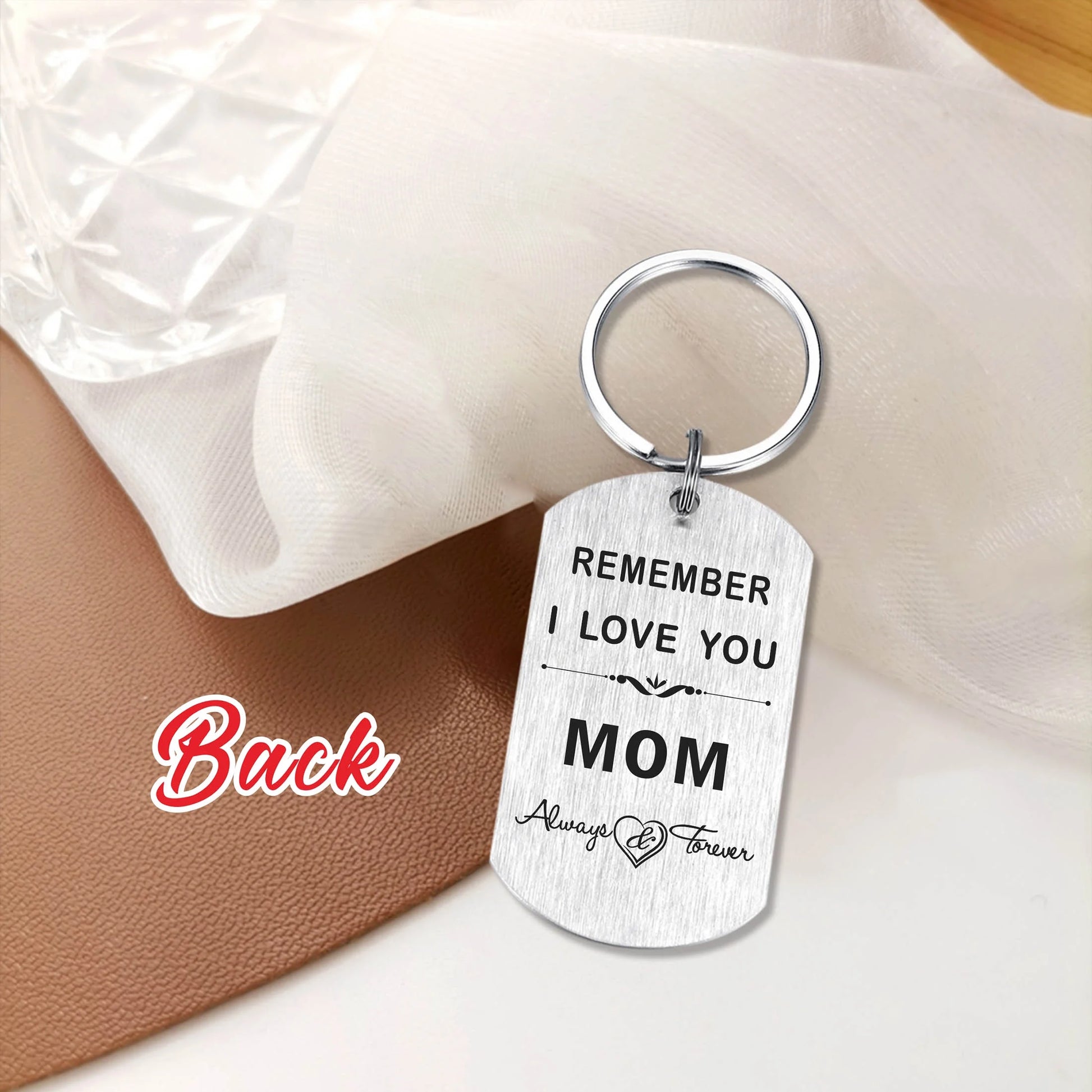 Key Chain Gift for Mom - Perfect for Mother'S Day, Christmas, Birthday - from Daughter or Son