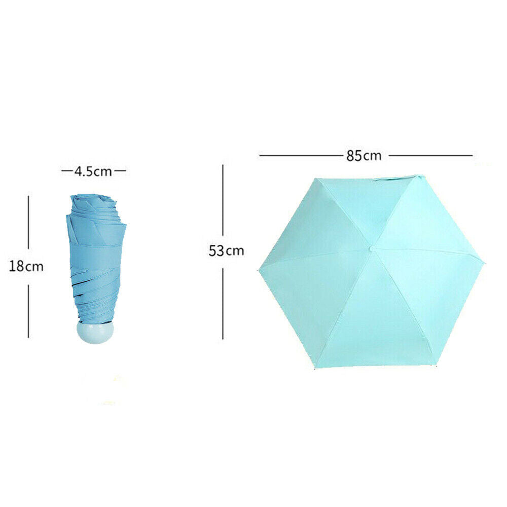 Automatic Umbrella Anti-Uv Sun/Rain Windproof 3 Folding Compact Umbrella