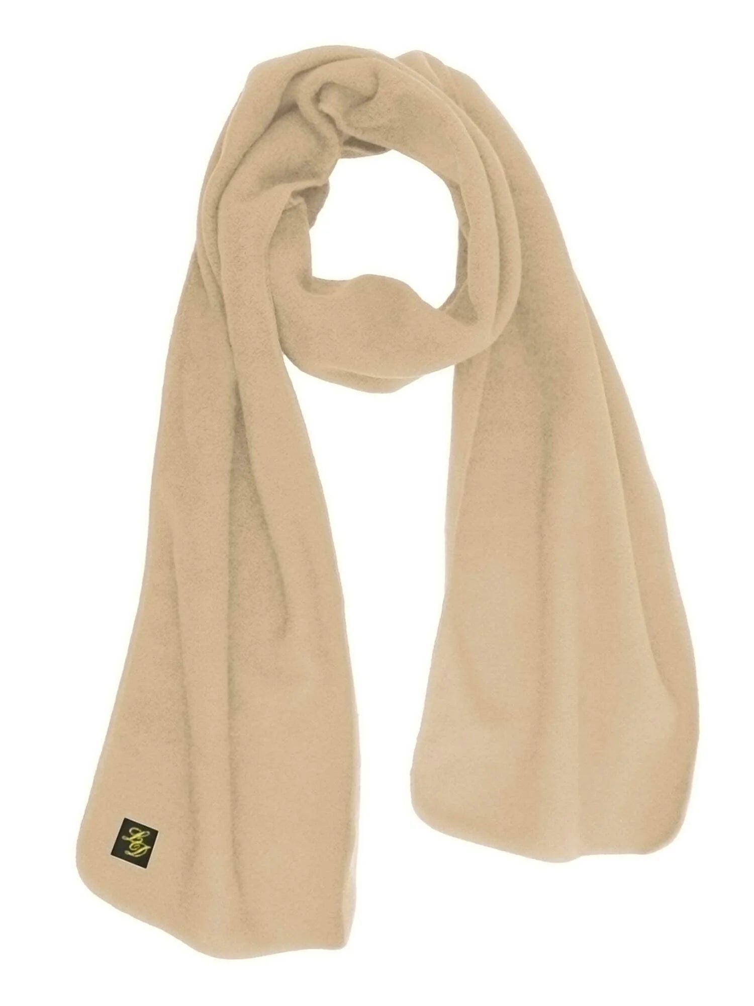 Light Brown 3 Piece Fleece Hat Scarf & Glove Matching Set